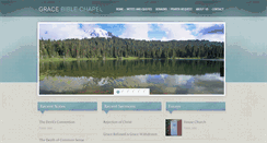 Desktop Screenshot of gracebiblechapelpa.org